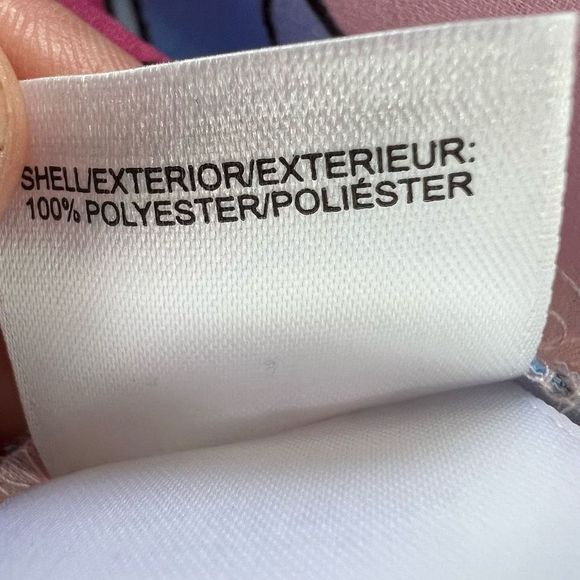 Pappagallo Women's Multicolor Island Blue Floral Raglan Long Sleeve Blouse Small - Picture 12 of 14